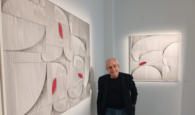 Mimmo Totaro, la fiber art senza riflettori